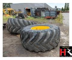 EQ3426 4x Volvo Wheel Loader Tires with Rims – 800/65R32